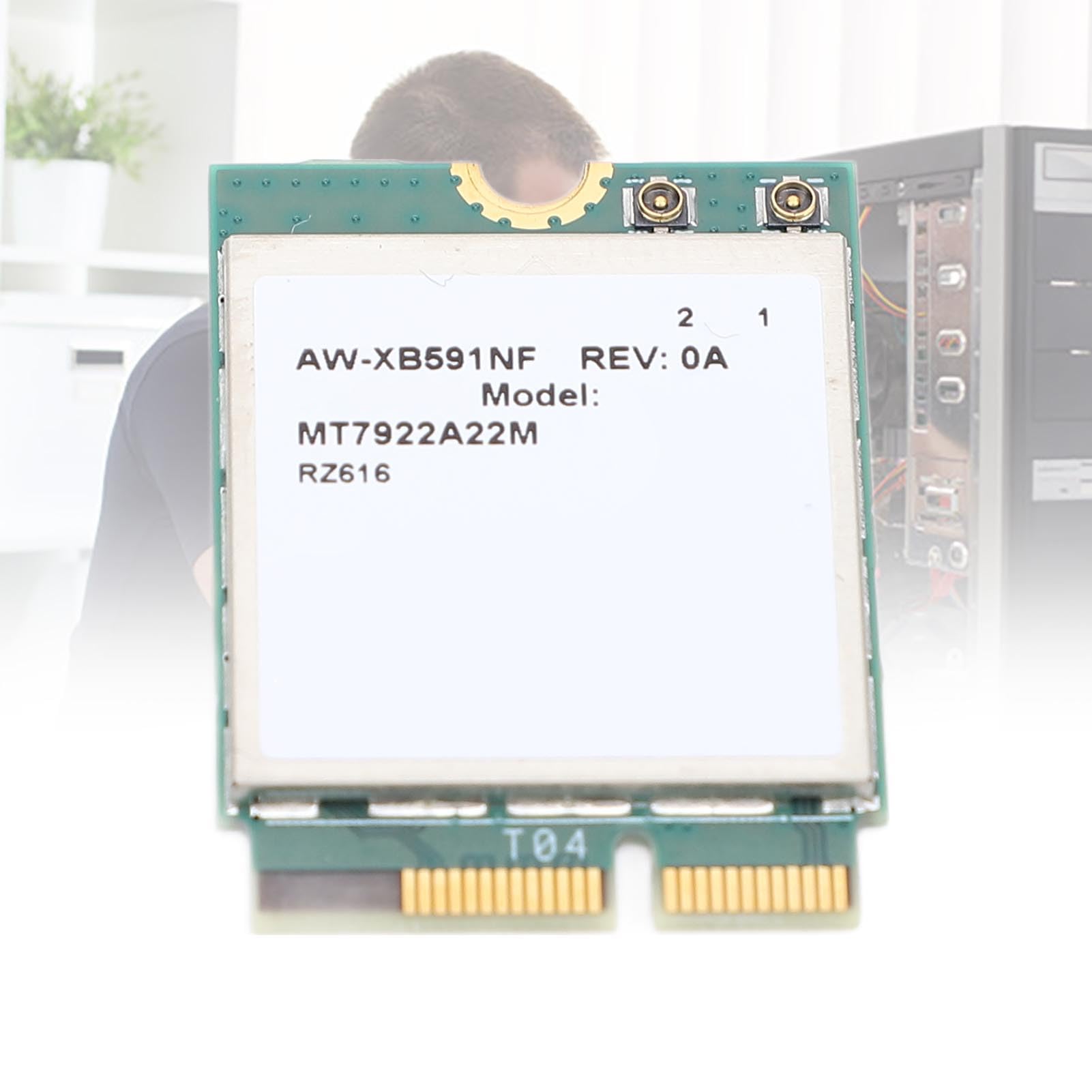 Amazon.com: RZ616 MT7922A22M WiFi 6E M.2 Wireless Card, Tri Band
